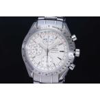 オメガ 3221.30 スピードマスター トリプルカレンダー デイデイト シルバー文字盤 メンズ S ...