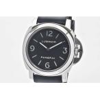 パネライ PAM00112 ルミノールベース 44mm メンズ SS/ラバー 手巻き 裏スケ 黒文字 ...