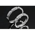  Cartier мой yon хлеб tail свадьба кольцо парные K18WG белое золото #57 #48[ прекрасный товар ]