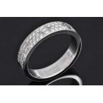 カルティエ ラブ ウェディングリング パヴェダイヤモンド ミニラブリング K18WG ホワイトゴールド #48【美品】