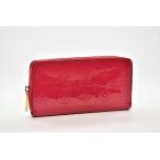 ヴィトン モノグラム ヴェルニ ジッピーウォレット ラウンドファスナー長財布 ローズアンディアン M91597