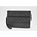 ショッピングポシェット ヴィトン モノグラム エクリプス トランク ポシェット クラッチバッグ セカンドバッグ M45937