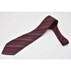 ショッピングダミエ ヴィトン ネクタイ モノグラム ダミエ ストライプ ボルドー グレー