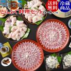 ふぐ フグ とらふぐ料理フルコース 30cmプラ皿2枚 6-8人前 朝獲れ活締め お歳暮 ギフト ふぐ刺し ふぐ鍋