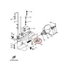 【YAMAHA/ヤマハ】船外機トリムタブ　４ストFT50/FT60用　F70〜F100用　67F-45371-00