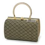 和装バッグ 組織バック 正絹 三軸組織 京都西陣織元謹製 フォーマル 礼装用 漆黒 ギフト プレゼントにも