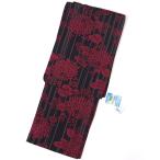 浴衣 レディース 単品 綿 涼しい 天然繊維 アイスキープ メントール配合でひんやり冷感素材 黒