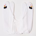  tabi стрейч tabi tabi носки носки tabi . резина 22.5-24.5 свободный размер кошка вышивка casual белый 