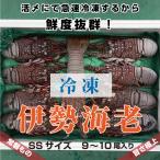 「活〆冷凍伊勢海老」”SSサイズ”　2ｋｇ　9~10尾入り　海老・伊勢海老・伊勢えび・伊勢エビ　冷凍　活〆