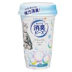 ユニ・チャームペット 猫トイレまくだけ 香り広がる消臭ビーズ 上品なナチュラルソープの香り [猫用品 ねこ システムトイレ 猫砂 臭い 芳香] 450ml 爆買