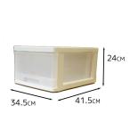  Max Japan глубокий type кейс для хранения 1 уровень ширина 34.5× глубина 41.5× высота 24cm [ ящик для одежды пластик выдвижной ящик шкаф вдавлено inserting ] белый . покупка 