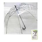 ローズ産業 耐風ビニールジャンプ傘 長さ70cm [ビニール傘 かさ 透明 雨具 グラスファイバー 丈夫] 11-7011 爆買
