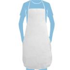 COVER WORK カヴァーワーク 不織布エプロン（ホワイト）2枚入 [size:フリーサイズ、No.FT-903]