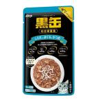 アイシア(AIXIA) 黒缶パウチ しらす入りまぐろとかつお [キャットフード 猫用 ウェットフード 総合栄養食 ゼリータイプ グレインフリー] 70g 爆買