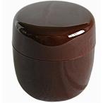 アサヒ興洋 茶筒 こげ茶 内蓋付き(お茶っ葉入れ ) 9×9cm 爆買