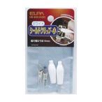 ELPA シールドクリップ Sサイズ ホワイト [ワニ口クリップ ミノムシクリップ 白 小 実験 工作パーツ 電気配線] HK-SK01H(W) 爆買