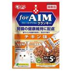 いなばペットフード CIAO(チャオ) for AIM(フォー・エーアイエム) クランキー チキン味 [キャットフード 猫用 おやつ ドライフード 腎臓] 17g×5袋 爆買