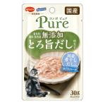 日本ペットフード コンボ ピュア キャット パウチ まぐろ・国産煮干しだし入り [キャットフード 猫用 ウェット 国産] 30g 爆買