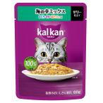 マースジャパン カルカン パウチ 海の幸ミックス まぐろ・さけ・ほたてだし入り [キャットフード 成猫用 ウェット 総合栄養食] 60g 爆買