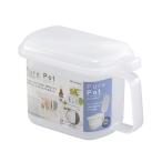 イノマタ化学 ピュアポット ホワイト [キッチン用品 保存容器 調味料 しお 砂糖 小麦粉] 1191 爆買