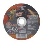 EARTH MAN アースマン 剛剣 切断砥石 金属・ステンレス用 1枚 [電動工具 切断機 替刃 粒硬度46] 外径105×厚さ0.8mm 爆買