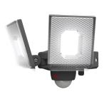 ムサシ Musashi 7.5W×2灯スライド型LEDセンサーライト [LED照明 屋内 屋外 人感センサー 防水 防雨 天井付け可] LED-AC2014 爆買