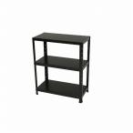 .. промышленность новый fancy подставка 3 уровень S [ стальная стойка место хранения мебель простой сборка ] чёрный . покупка 