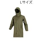 カジメイク No.7590 PIRARUCU ピラルク バッグインコート [レインウェア 雨具 フード付 自転車 通勤 通学 リュック] Lサイズ オリーブ 爆買