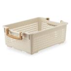  Исэ город глициния ISETO свободный корзина M слоновая кость [ место хранения корзина в машине накладывающийся возможность одна сторона установка регулировка ] I-289-2. покупка 