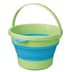  Исэ город глициния ISETO soft ведро Mini зеленый [ складной силикон чистка предотвращение бедствий compact ] I-536. покупка 