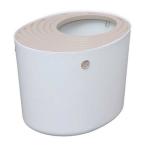 アイリスオーヤマ 上から猫トイレ　ホワイト PUNT-530