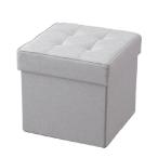  Iris o-yama складной место хранения табурет постоянный светло-серый SSTR-38. покупка 