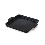 アイリスオーヤマ 【IH専用】焼肉プレート [調理用品 鉄板 便利 セラミックコーティング 油カット構造] IHKP-YP14-B ブラック 爆買