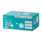アイリスオーヤマ プリーツマスク ふつうサイズ 40枚 [マスク 不織布 風邪 花粉 ウイルス 個別包装] PK-NV40L