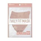 アイリスオーヤマ DAILY FIT MASK 立体 ふつうサイズ 5枚入り [マスク 不織布 風邪 花粉 ウイルス 個別包装] RK-F5SPB ピンクベージュ