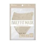 アイリスオーヤマ DAILY FIT MASK 立体 ふつうサイズ 5枚入り [マスク 不織布 風邪 花粉 ウイルス 個別包装] RK-F5SXQ ペールベージュ