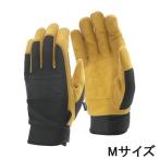 おたふく手袋 フーバー マイクロファイバー グローブ ストロングモデル (M) [軍手 手袋 作業 安全 防寒] ブラック×キャメル FB-53