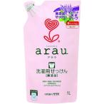 サラヤ arau(アラウ)　洗濯用せっけん(液体) 詰替1L  【お一人様１２点限り】