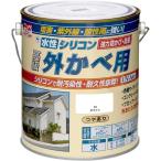 ニッペホームプロダクツ 水性シリコン外かべ用 2kg [水性塗料 つやあり シリコンアクリルエマルションペイント 外壁] ホワイト 爆買