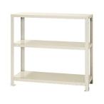 キタジマ スチールラック スマートラック 白 3段【北海道・沖縄・離島配送不可】【時間帯指定不可】【同梱不可】 NSTR-257 幅800mm 【C】【代引不可】 爆買