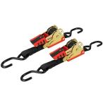 SK11 ラチェットベルト荷締機 自動巻き取り式 [荷造り 固定 運搬 荷崩れ 転倒防止] RTA-25SBL 2本