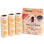 アイム ミラクルくる soujikko フローリング共用 マルチ粘着クリーナー(3巻入) KU-MF0350