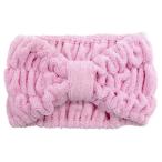 ヨコズナクリエーション すっきりまとまるヘアバンド [バス用品 浴用小物 マイクロファイバー 吸水 洗顔 メイク] ピンク 爆買