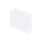 吉川国工業 ブリックス 9103 仕切り板 (ワイド L用 クリア) [収納ケース 小物入れ 仕切り] 2枚組 爆買