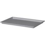 吉川国工業所 ジャストイット コンテナーワイド(フタ) グレー 38.8×25.6cm [収納 整理 台所 カラーボックス 棚 ラック] JTR-03 爆買