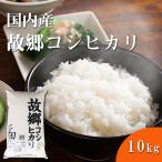 福井精米 令和6年産 国内産 故郷コシヒカリ精米 こしひかり お米 10kg 【お一人様2点限り】