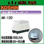 工進 浄化槽用 エアーポンプ (ブロワポンプ) AK-120