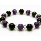 パワーストーンブレスレットアメジストオニキス10mm水晶天然石メンズレディース