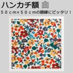 額縁 ハンカチ額 カラータイプ 白 ホワイト 外寸500×500mm 正方形 木製フレーム 壁掛けフレーム