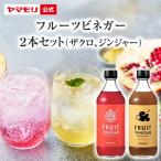 ヤマモリ FRUIT VINEGAR 2本セット 12倍希釈 プレゼント お中元 リンゴ酢 飲むお酢 ギフト 飲む酢 りんご酢 ビネガードリンク 糖質オフ 砂糖不使用 業務用サイズ